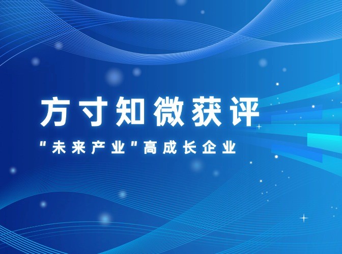 方寸知微获评“未来产业”高成长企业